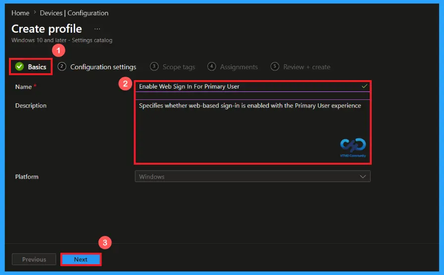 Configure Web Sign-In for Primary Users to Support Cloud-Based Authentication using Microsoft Intune 4 Configure Web Sign-In for Primary Users to Support Cloud-Based Authentication using Microsoft Intune - fig.3
