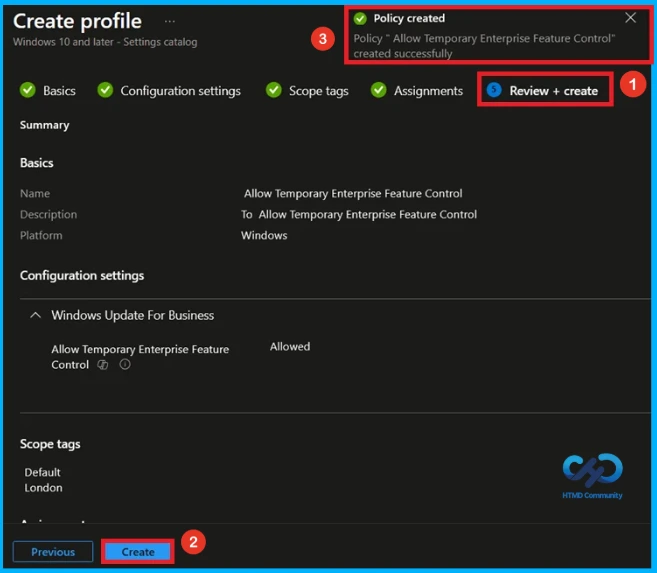 Get Latest Windows Features Immediately After Quality Updates with Intune Policy - Fig.9