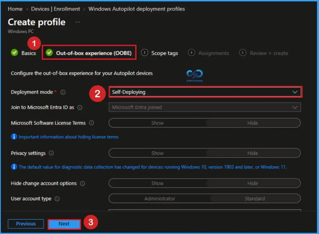 Issue with Self-Deploying Autopilot Deployment Profiles on Intune - Fig.7