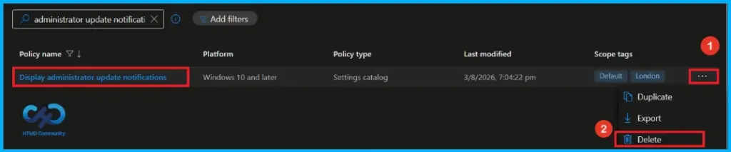 Configure Windows Toast Notifications for Visual Studio Administrator Updates using Intune 14 Configure Windows Toast Notifications for Visual Studio Administrator Updates using Intune - Fig.13