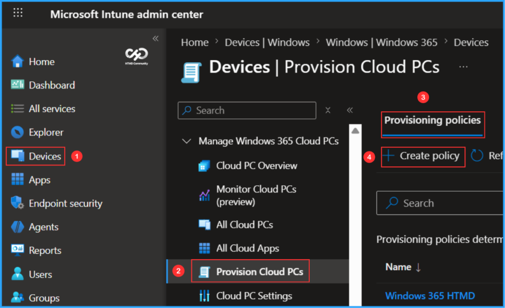 Provision Windows 365 Newly Introduced 32 vCPU Cloud PC using Intune 2 Provision Windows 365 Newly Introduced 32 vCPU Cloud PC using Intune. Fig. 1