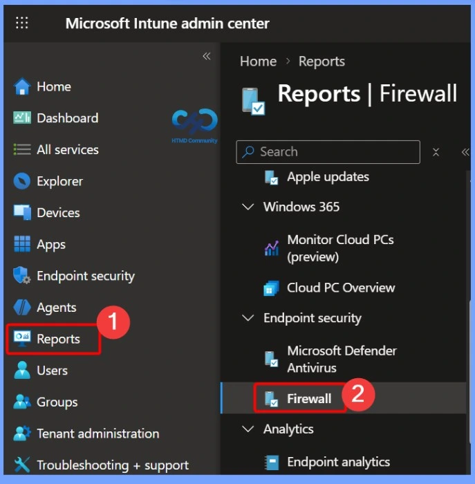 Microsoft Intune Firewall Status Report to Monitor and Verify Firewall Policies 2 Microsoft Intune Firewall Status Report to Monitor and Verify Firewall Policies - Fig.1