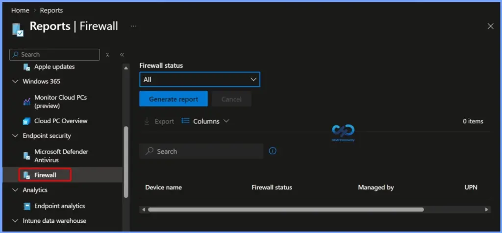 Microsoft Intune Firewall Status Report to Monitor and Verify Firewall Policies 3 Microsoft Intune Firewall Status Report to Monitor and Verify Firewall Policies - Fig.2