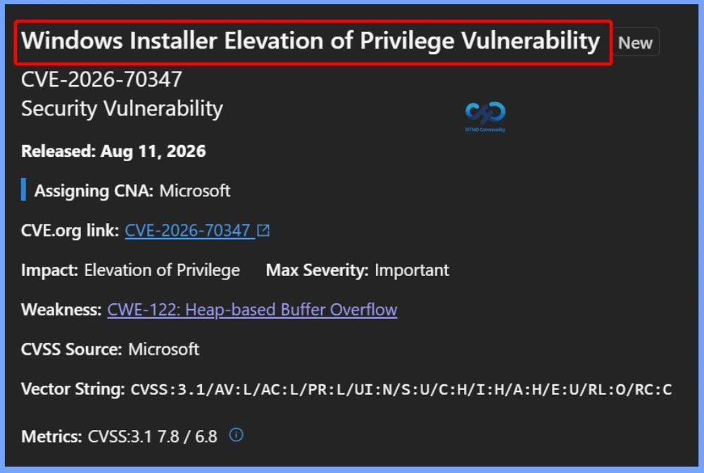 Microsoft Fixes 400 Security Vulnerabilities and 3 Zero-Day Vulnerabilities in August 2026 Patch Tuesday 4 Microsoft Fixes 400 Security Vulnerabilities and 3 Zero-Day Vulnerabilities in August 2026 Patch Tuesday - Table 3