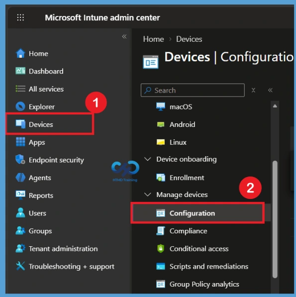Keep Android Device Screens on While Charging for Continuous Visibility using Intune Policy 2 Keep Android Device Screens on While Charging for Continuous Visibility using Intune Policy -Fig.1
