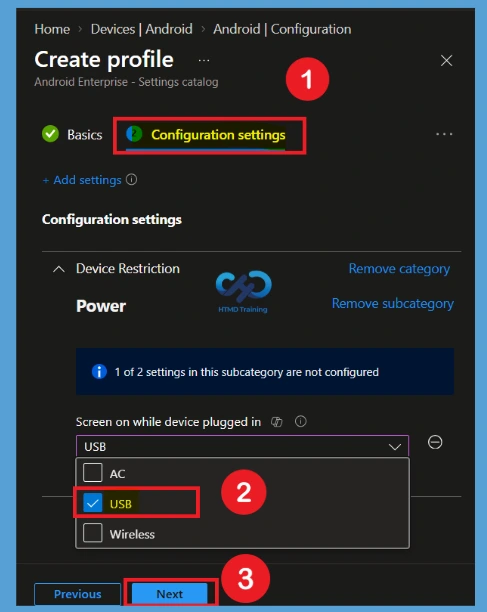 Keep Android Device Screens on While Charging for Continuous Visibility using Intune Policy 7 Keep Android Device Screens on While Charging for Continuous Visibility using Intune Policy -Fig.6