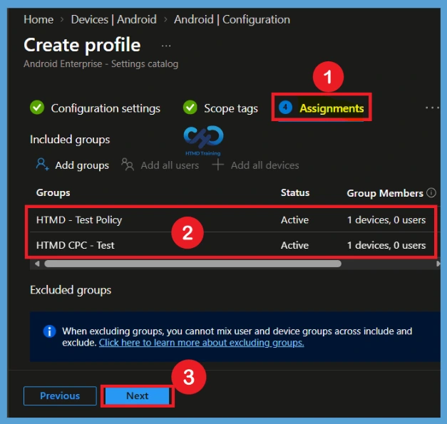 Keep Android Device Screens on While Charging for Continuous Visibility using Intune Policy 9 Keep Android Device Screens on While Charging for Continuous Visibility using Intune Policy -Fig.8