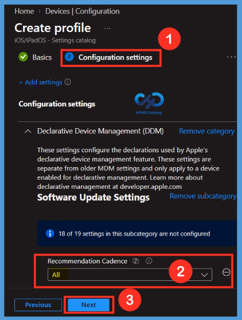 Configure Apple Software Update Recommendation Cadence to Support Controlled OS Rollouts using Intune 6 Configure Apple Software Update Recommendation Cadence to Support Controlled OS Rollouts using Intune -Fig.5