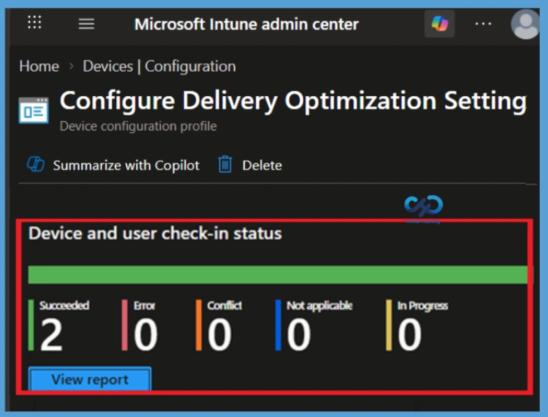 Configure Delivery Optimization Settings to Control Windows Content Downloads using Intune - Fig.9