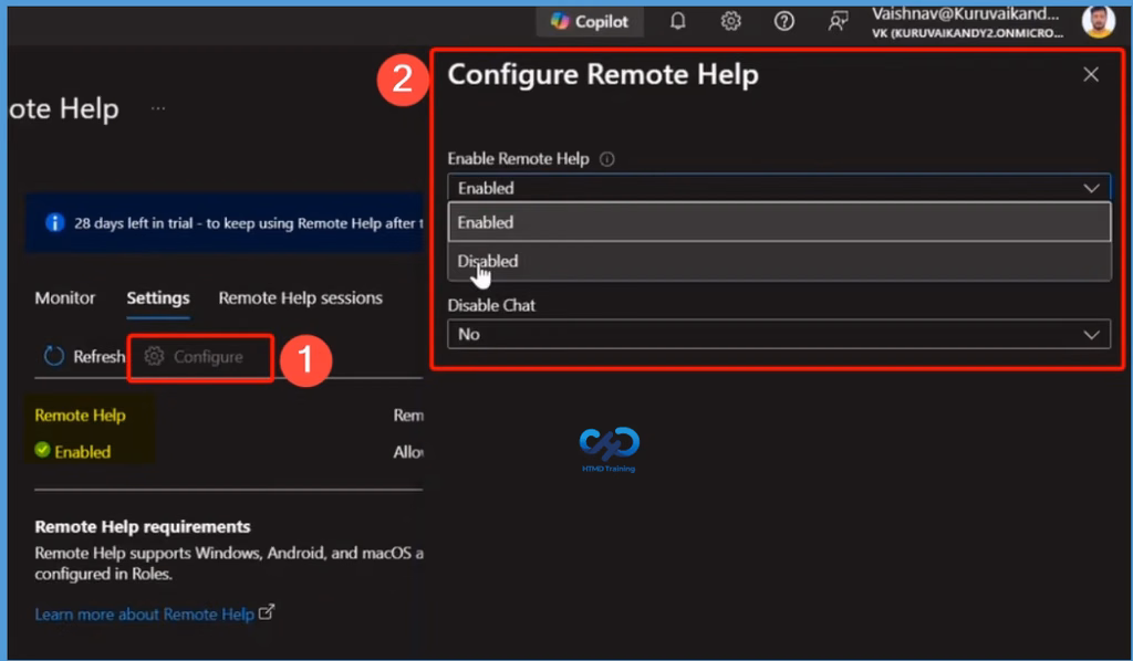 Configure Unattended Remote Help for Windows Devices using Intune to Simplify Remote Troubleshooting 3 Configure Unattended Remote Help for Windows Devices using Intune to Simplify Remote Troubleshooting 1