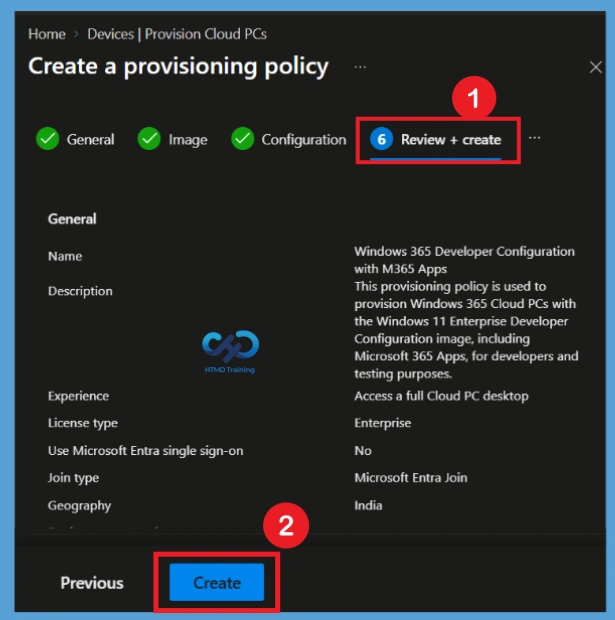 Configure Windows 365 Developer Configuration with Microsoft 365 Apps using Intune - Fig.11