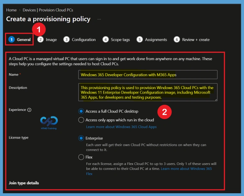 Configure Windows 365 Developer Configuration with Microsoft 365 Apps using Intune - Fig.3