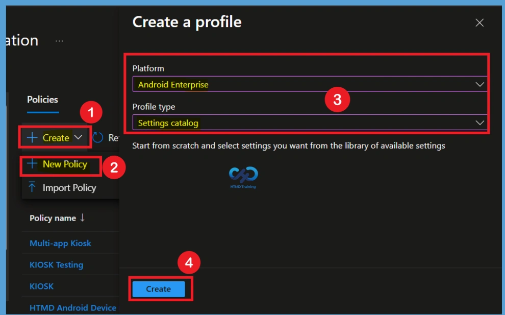 Control How Long Android Enterprise Work Profiles Can Remain Turned Off using Intune Policy -Fig.2