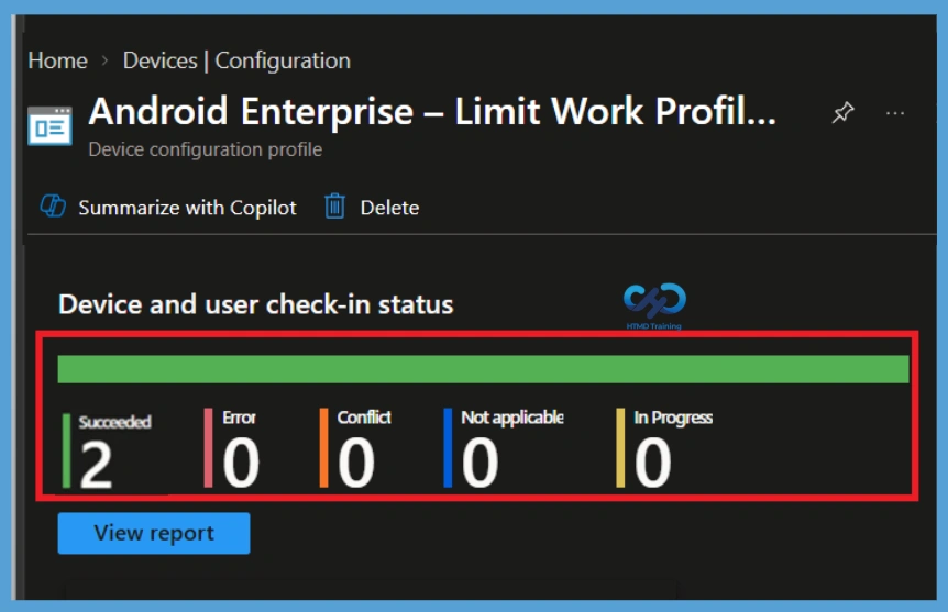 Control How Long Android Enterprise Work Profiles Can Remain Turned Off using Intune Policy -Fig.10