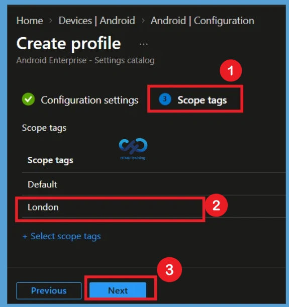 Control How Long Android Enterprise Work Profiles Can Remain Turned Off using Intune Policy -Fig.7