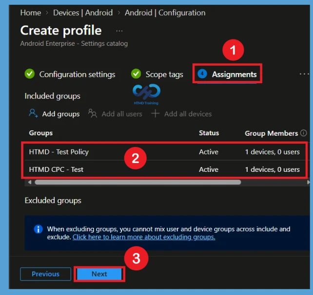 Control How Long Android Enterprise Work Profiles Can Remain Turned Off using Intune Policy -Fig.8