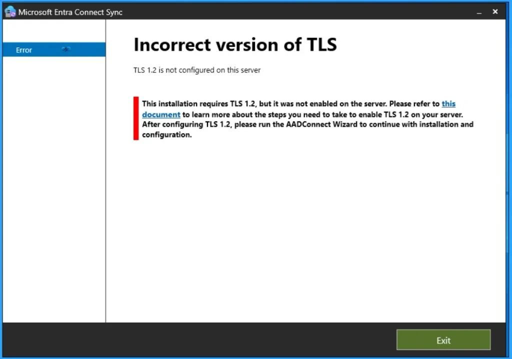 Microsoft Entra Connect Sync - Mandatory Upgrade to Version 2.5.79.0 Before 30th September 2026 3 Microsoft Entra Connect Sync: Mandatory Upgrade to Version 2.5.79.0 Before 30th September 2026 - Fig.2 - Creds to MS
