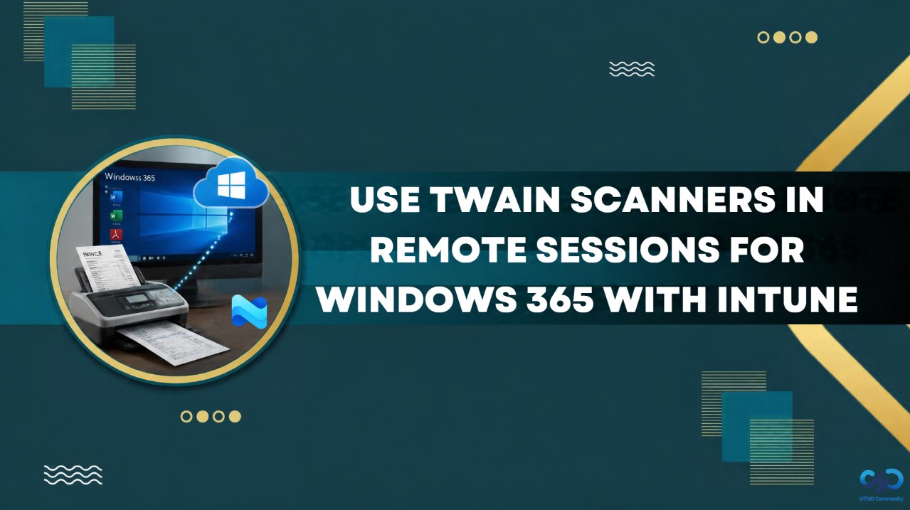 Use TWAIN Scanners in Remote Sessions for Windows 365. Fig. 1