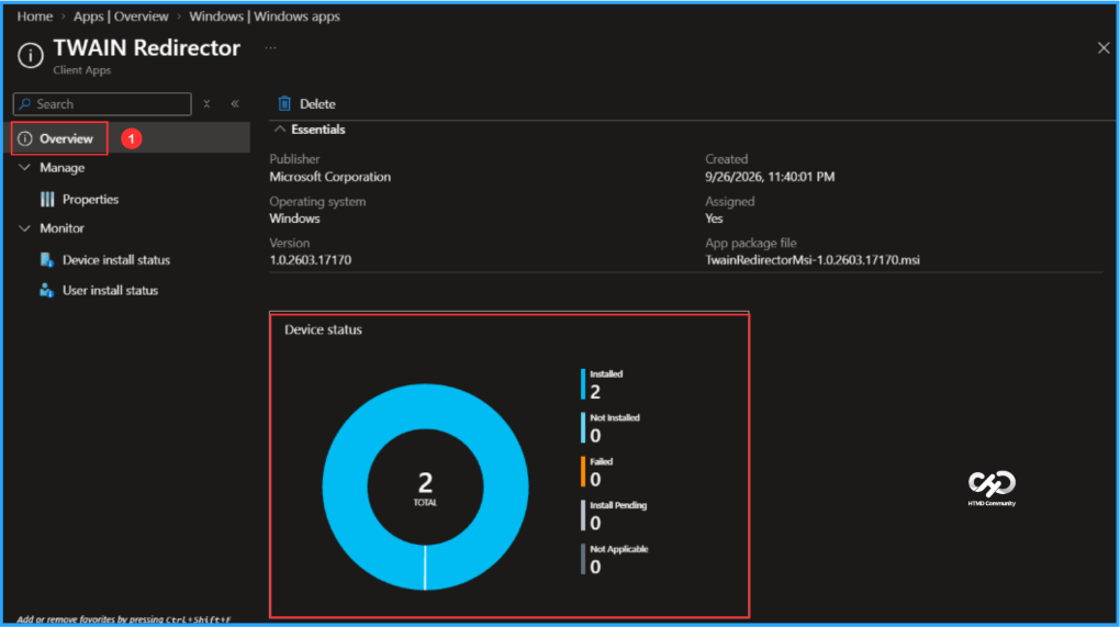 Use TWAIN Scanners in Remote Sessions for Windows 365 with Intune. Fig. 9