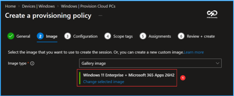 Create a New Windows 11 26H2 Cloud PC using Intune 4 Create a New Windows 11 26H2 Cloud PC using Intune. Fig. 3