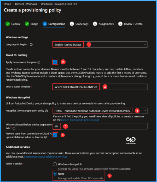 Create a New Windows 11 26H2 Cloud PC using Intune 5 Create a New Windows 11 26H2 Cloud PC using Intune. Fig. 4