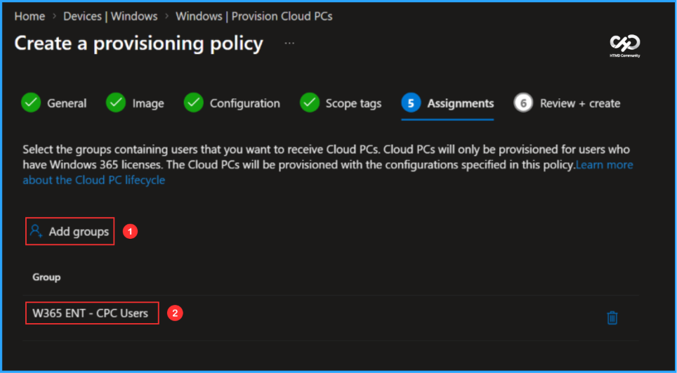 Create a New Windows 11 26H2 Cloud PC using Intune 7 Create a New Windows 11 26H2 Cloud PC using Intune. Fig. 6