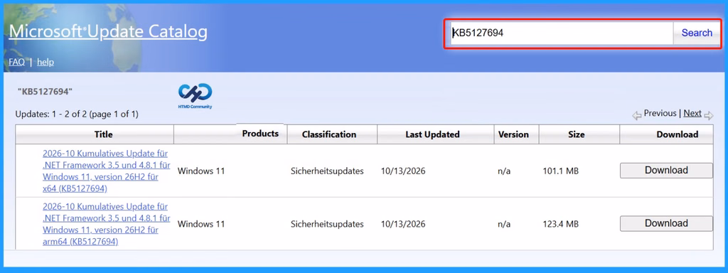October 2026 KB5127694: High-Severity .NET Framework Security Update Fixes 20 CVEs on Windows 11 26H2 - Fig.2