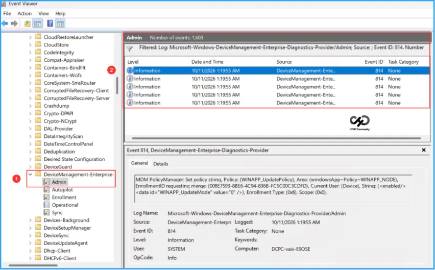 Manage Windows App Configuration on Windows Devices using Intune. Fig .11