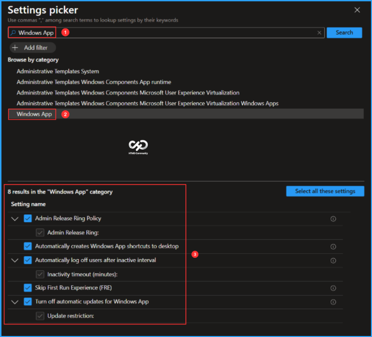 Manage Windows App Configuration on Windows Devices using Intune. Fig .5