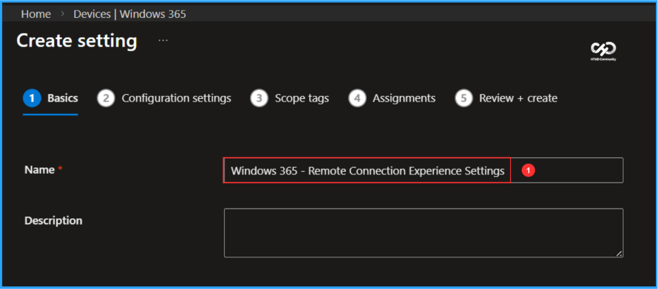 Set Default Display Settings for Windows 365 Cloud PCs using Intune. Fig. 2