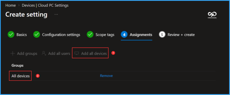 Set Default Display Settings for Windows 365 Cloud PCs using Intune. Fig. 5