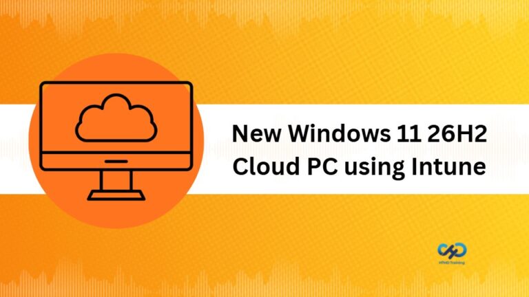 Create a New Windows 11 26H2 Cloud PC using Intune 2
