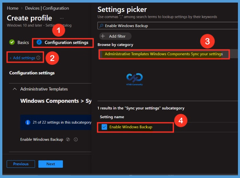 Windows Backup is Now Enabled by Default for Eligible Intune Managed Devices -Fig.3